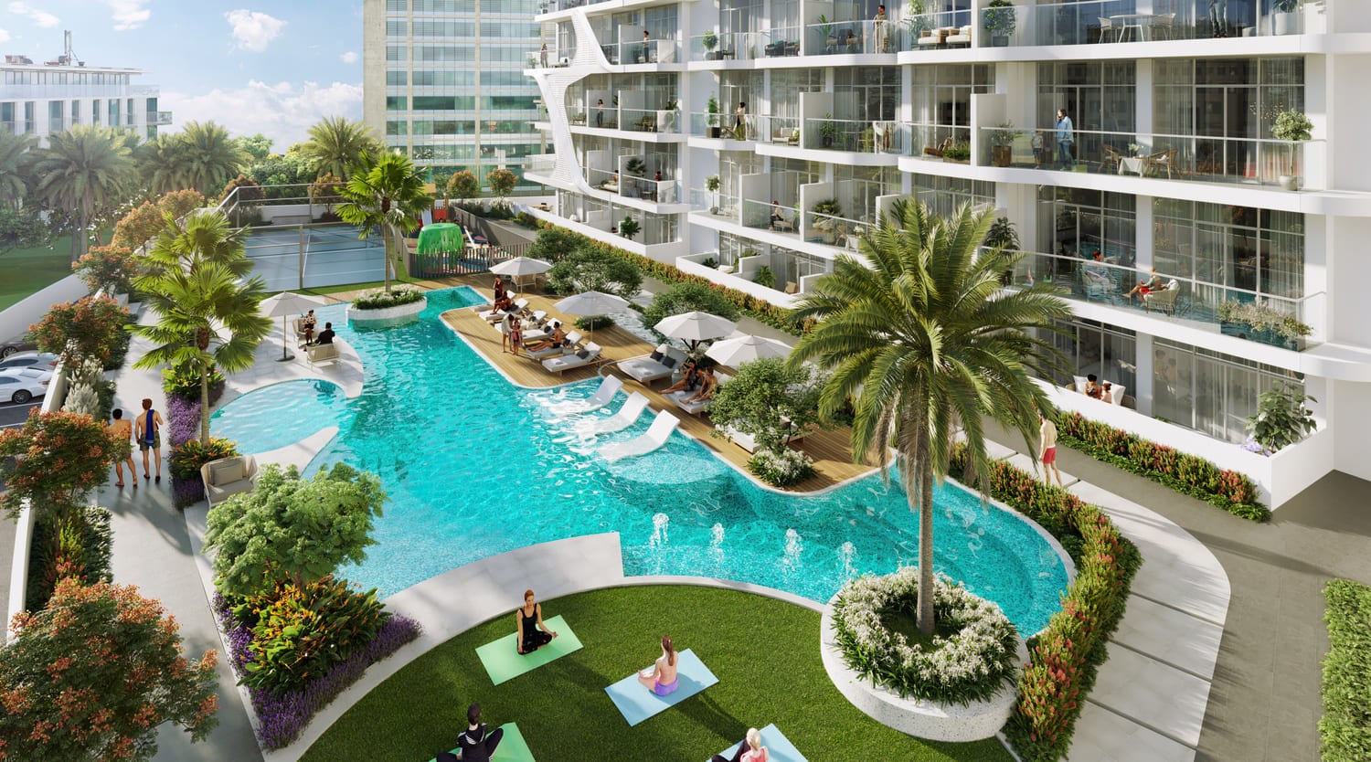 Oxford Gardens by IMAN Developers, image 1 of 9. Render supplied by developer.