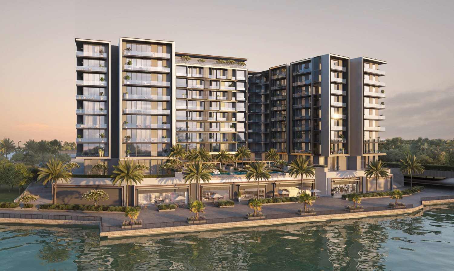 Art Bay by Ellington, Al Jaddaf Waterfront. Render supplied by developer.