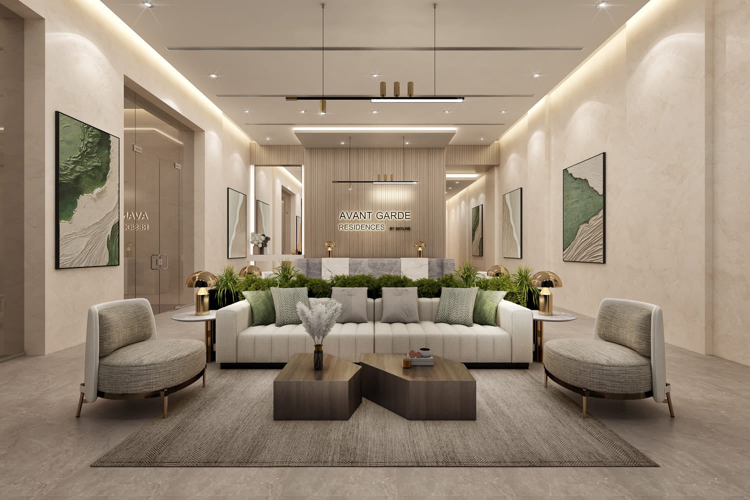 Avant Garde Residences by Skyline, image 8 of 10. Render supplied by developer.