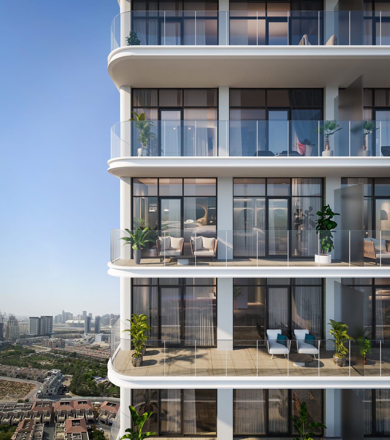 Avant Garde Residences by Skyline, image 1 of 10. Render supplied by developer.