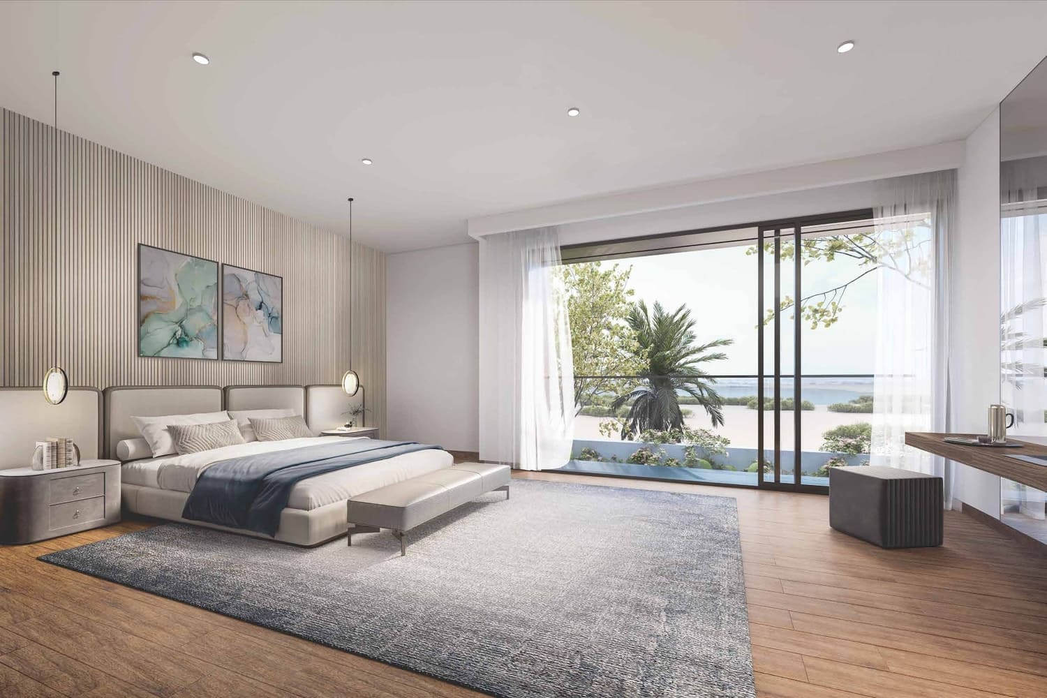 Saadiyat Lagoons by Aldar, image 10 of 14. Render supplied by developer.