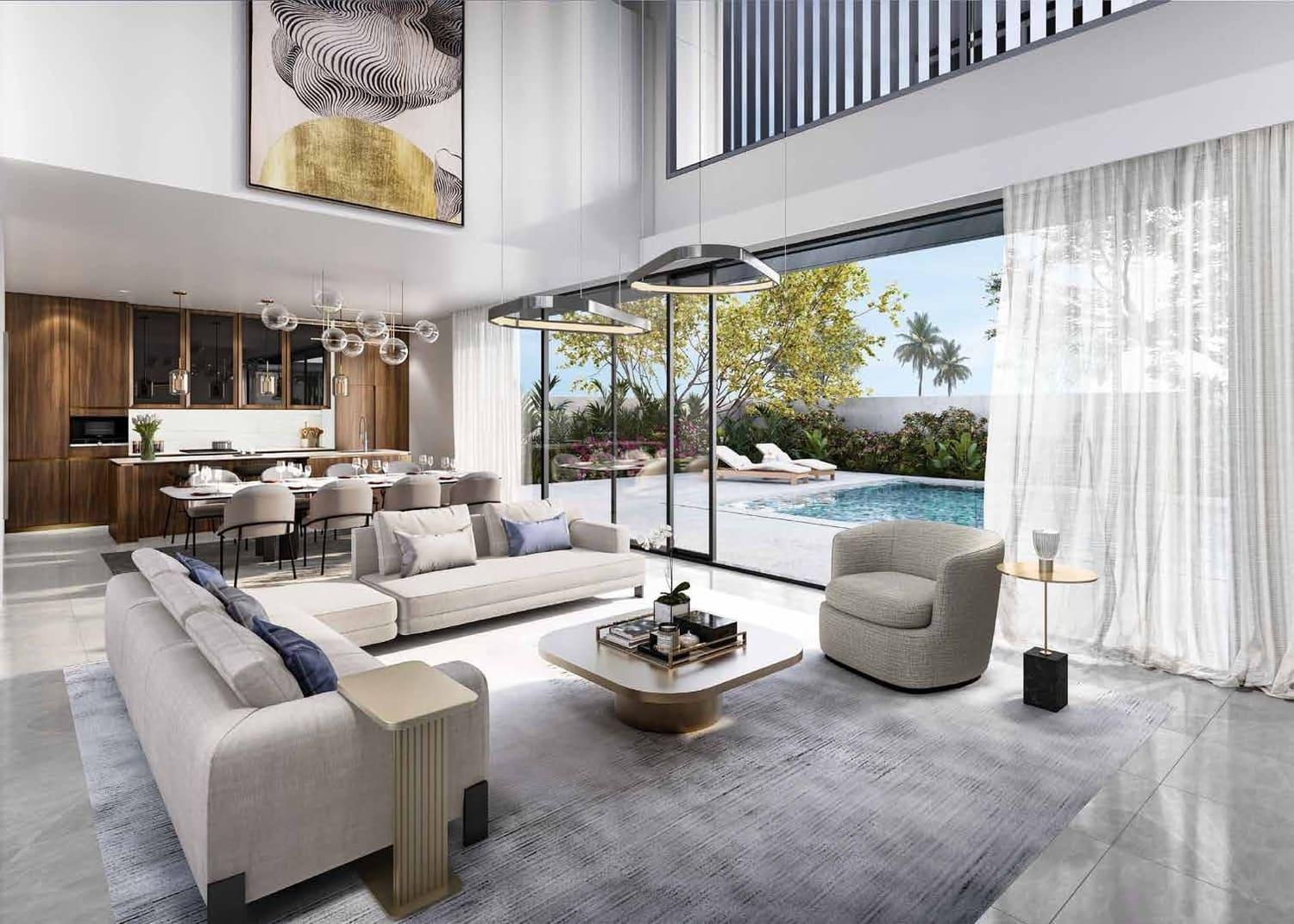 Saadiyat Lagoons by Aldar, image 12 of 14. Render supplied by developer.