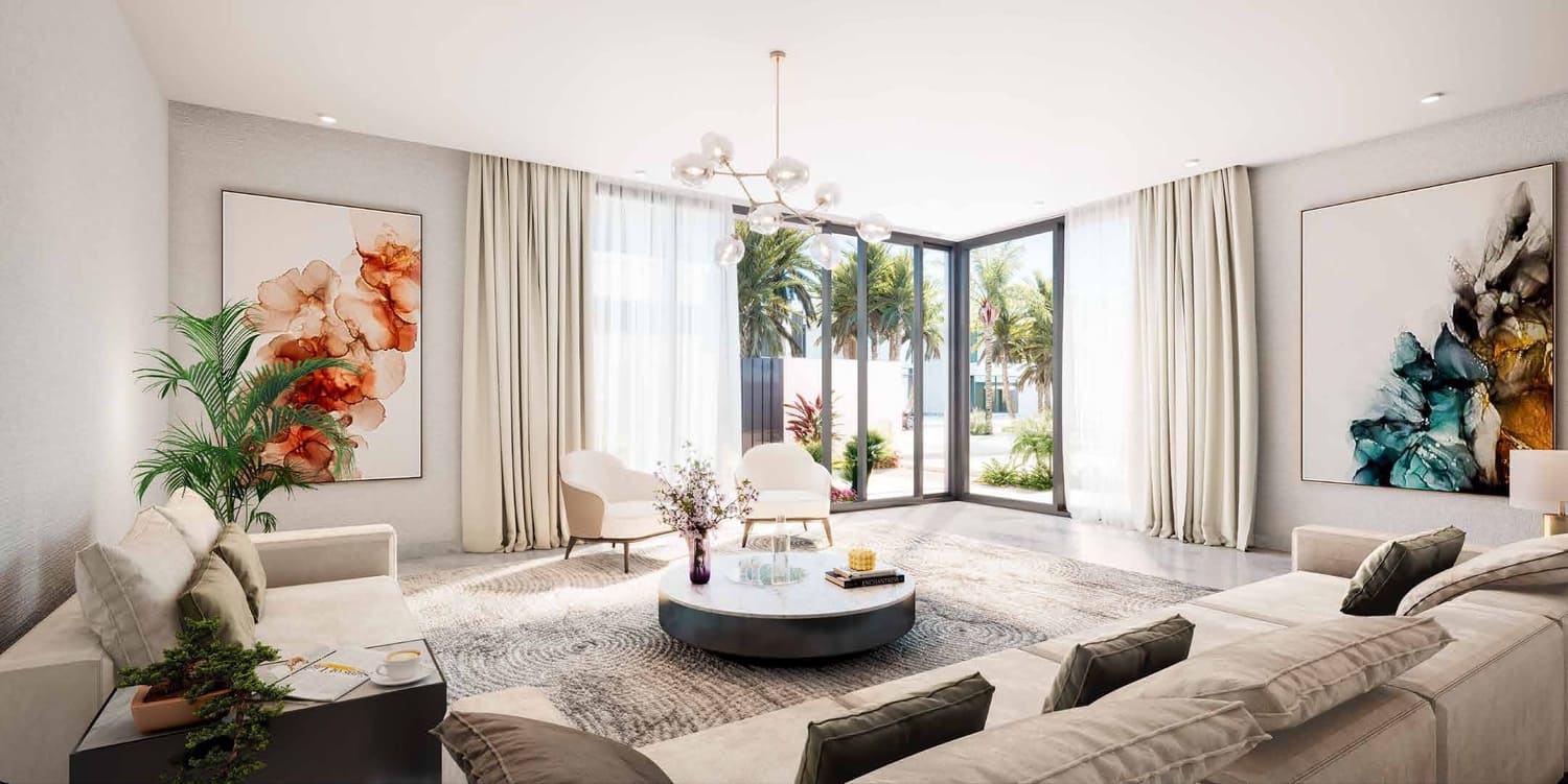 Saadiyat Lagoons by Aldar, image 13 of 14. Render supplied by developer.