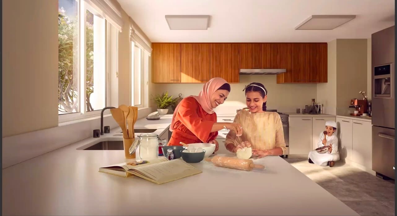 Fay Alreeman 1 by Aldar, image 9 of 14. Render supplied by developer.