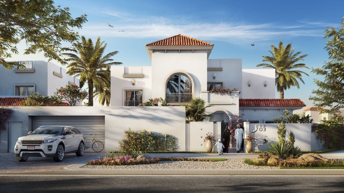 Fay Alreeman 1 by Aldar, image 3 of 14. Render supplied by developer.