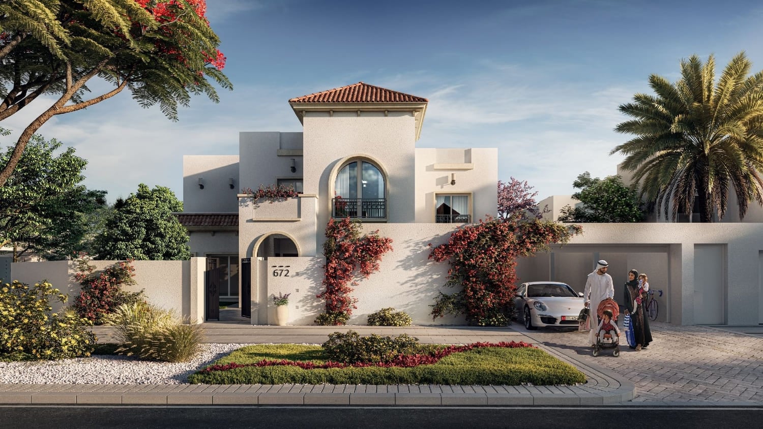 Fay Alreeman 1 by Aldar, image 4 of 14. Render supplied by developer.