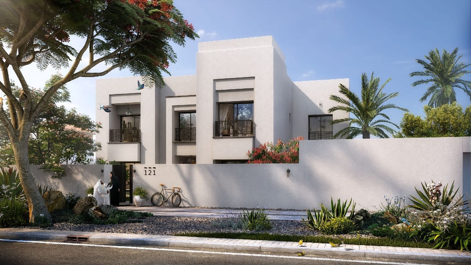 Fay Alreeman 1 by Aldar, image 6 of 14. Render supplied by developer.
