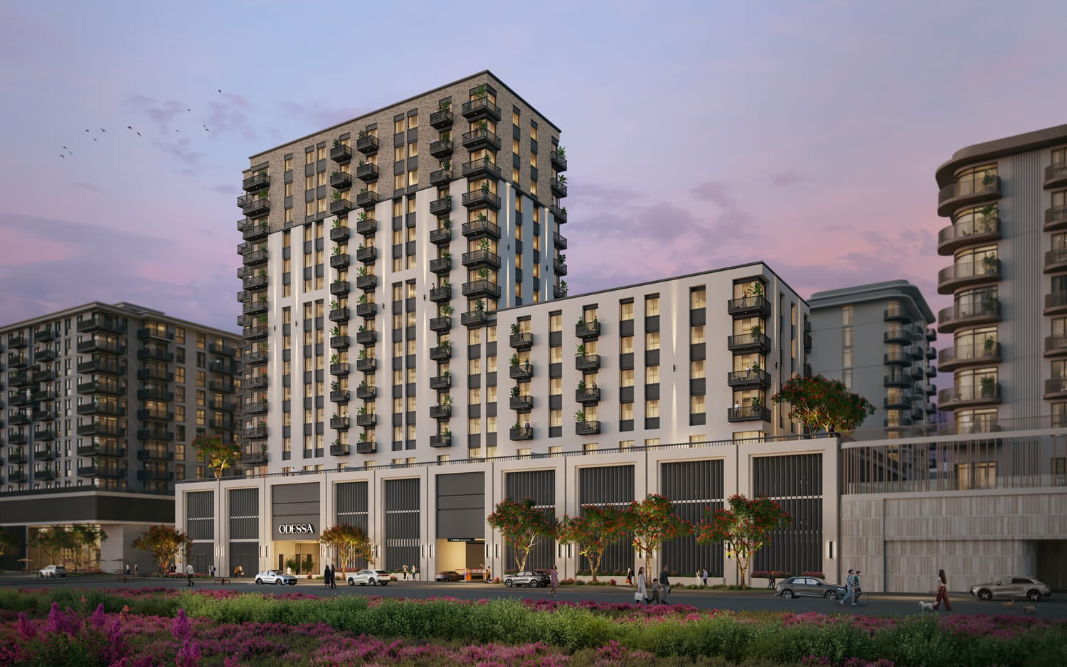 Odessa by Nshama, image 1 of 5. Render supplied by developer.