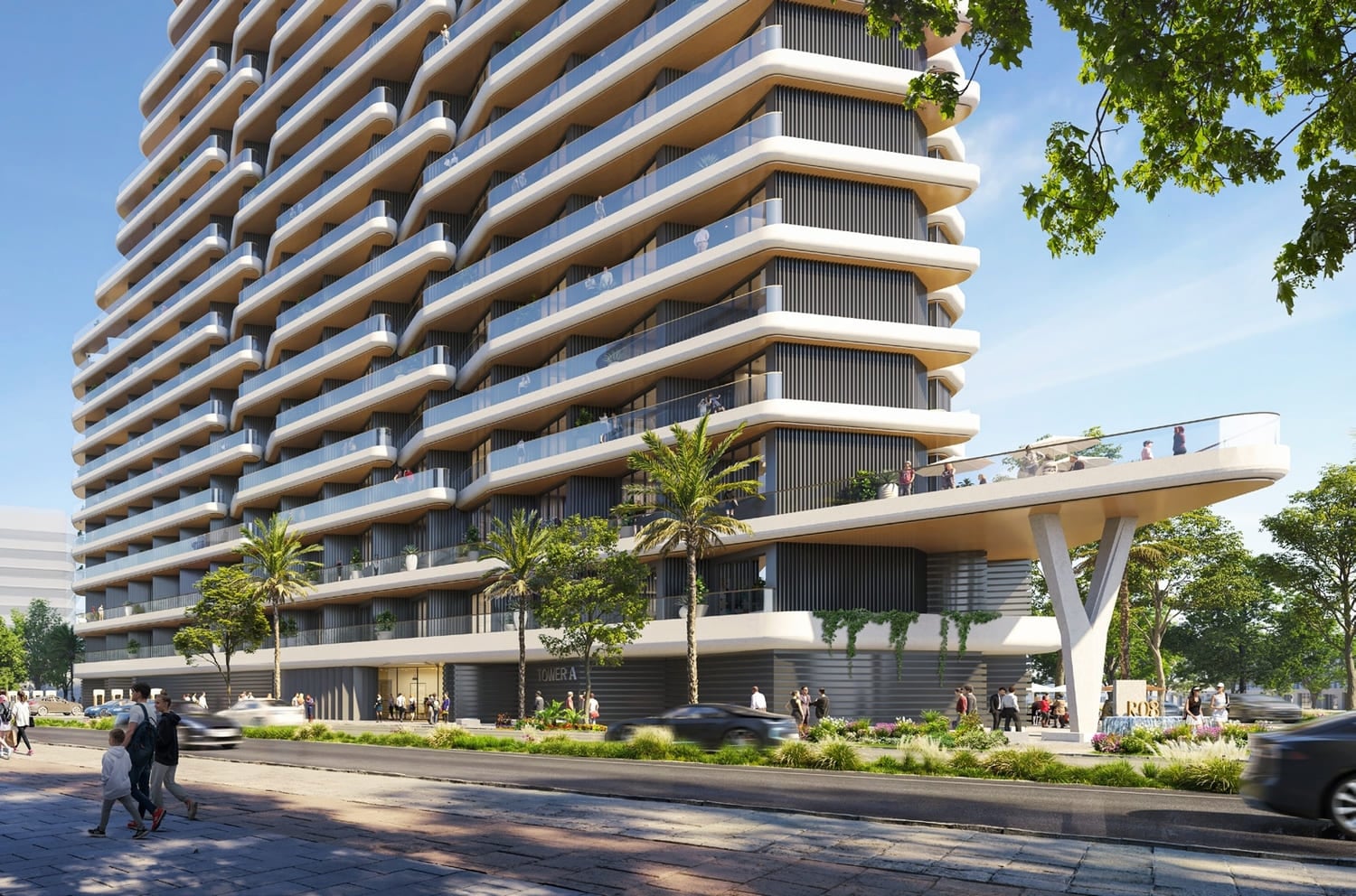 Bayviews by RAK Properties, image 2 of 8. Render supplied by developer.