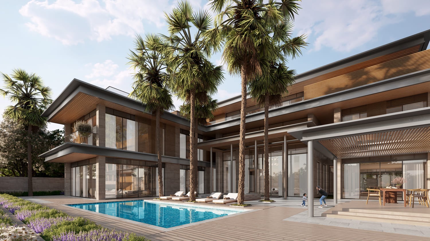 Reem Hills Villas Phase 2 by Q Properties, image 7 of 28. Render supplied by developer.