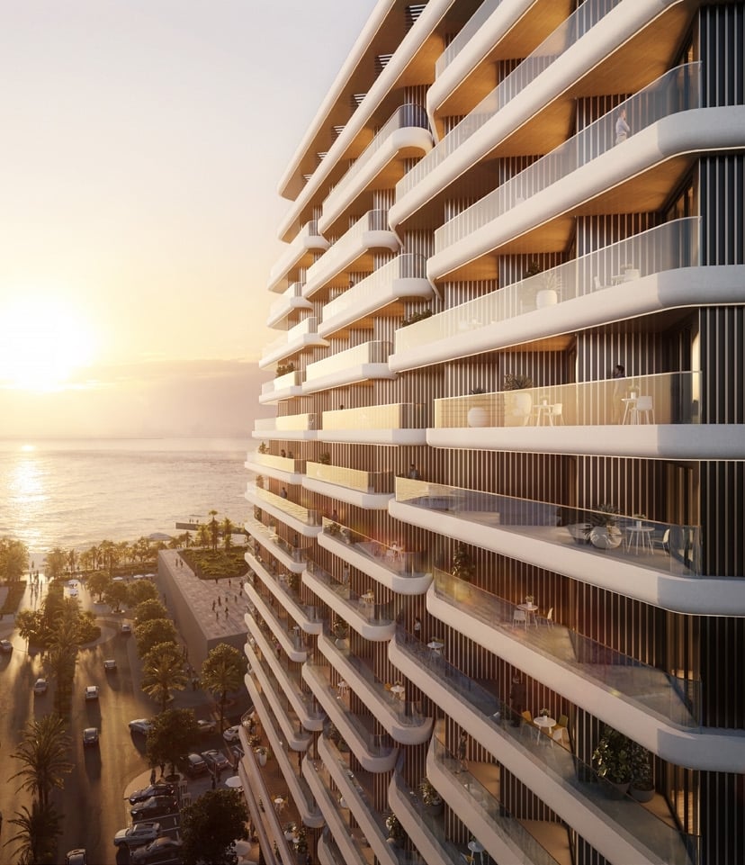 Bayviews by RAK Properties, image 3 of 8. Render supplied by developer.