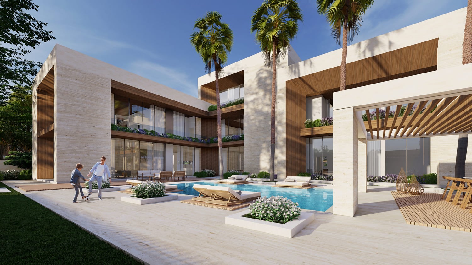 Reem Hills Villas Phase 2 by Q Properties, image 14 of 28. Render supplied by developer.