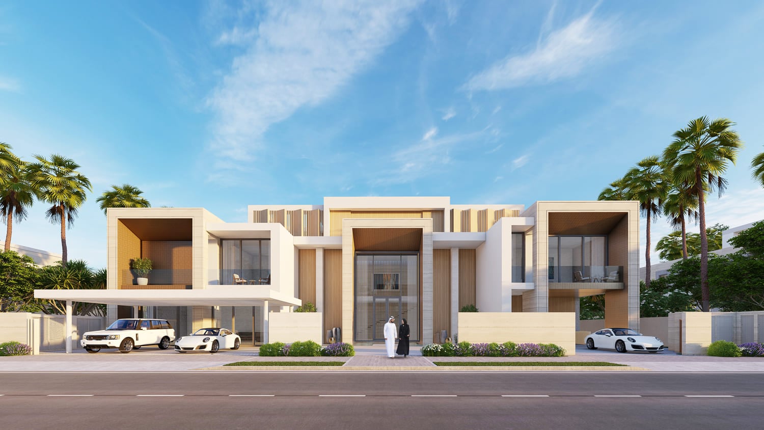 Reem Hills Villas Phase 2 by Q Properties, image 16 of 28. Render supplied by developer.