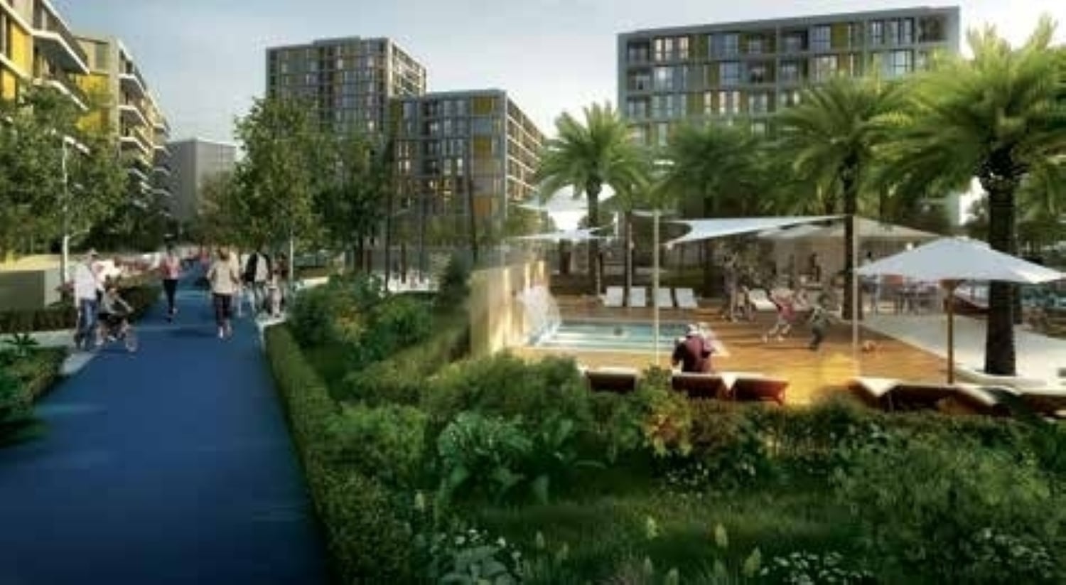 Afnan by Deyaar Development, image 2 of 6. Render supplied by developer.