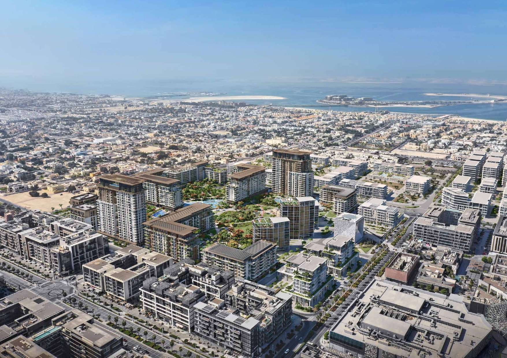 Laurel Central Park by Meraas, image 3 of 6. Render supplied by developer.
