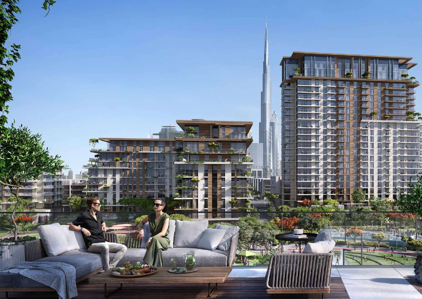 Laurel Central Park by Meraas, image 4 of 6. Render supplied by developer.