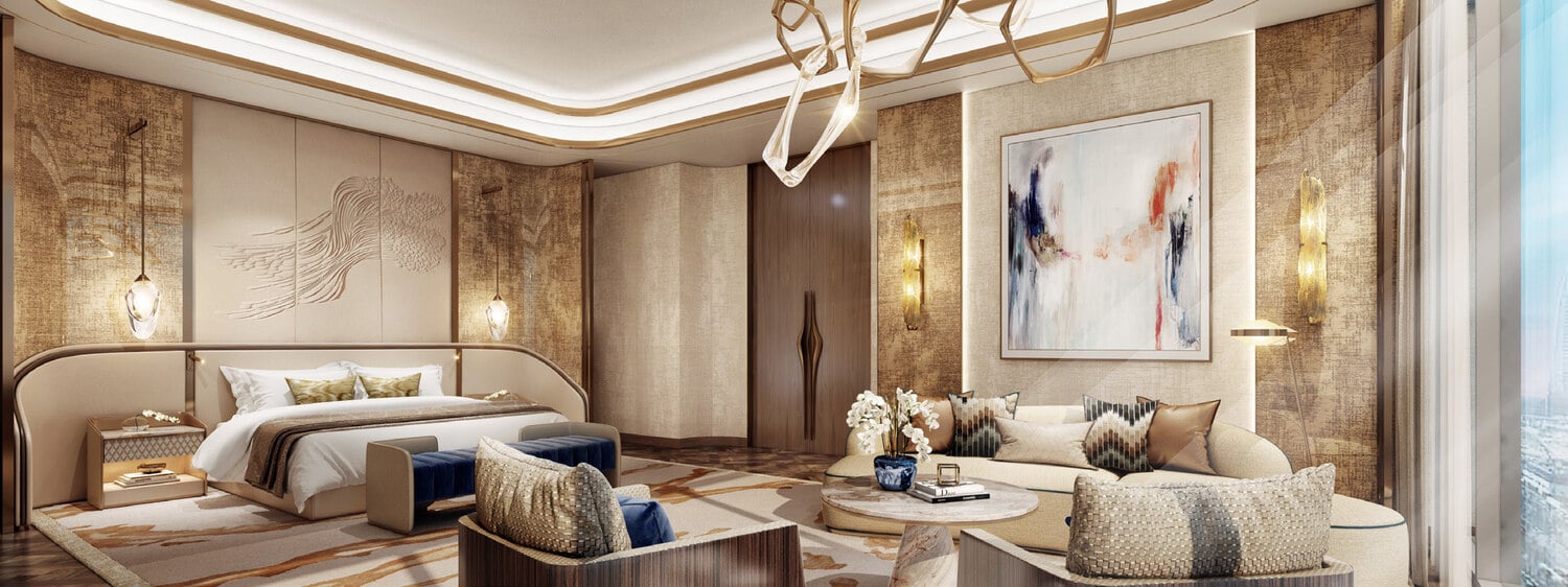 Fairmont Residences Dubai Skyline by RSG Group, image 2 of 6. Render supplied by developer.