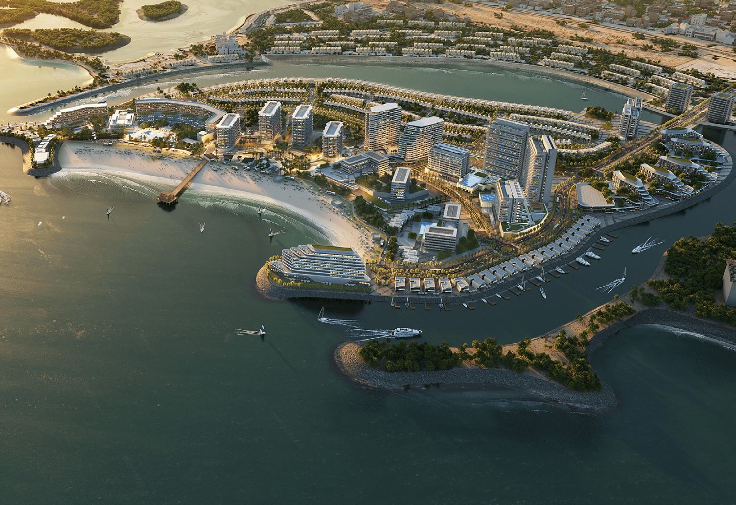 Nasim Lofts at Bay Residence by RAK Properties, image 1 of 5. Render supplied by developer.