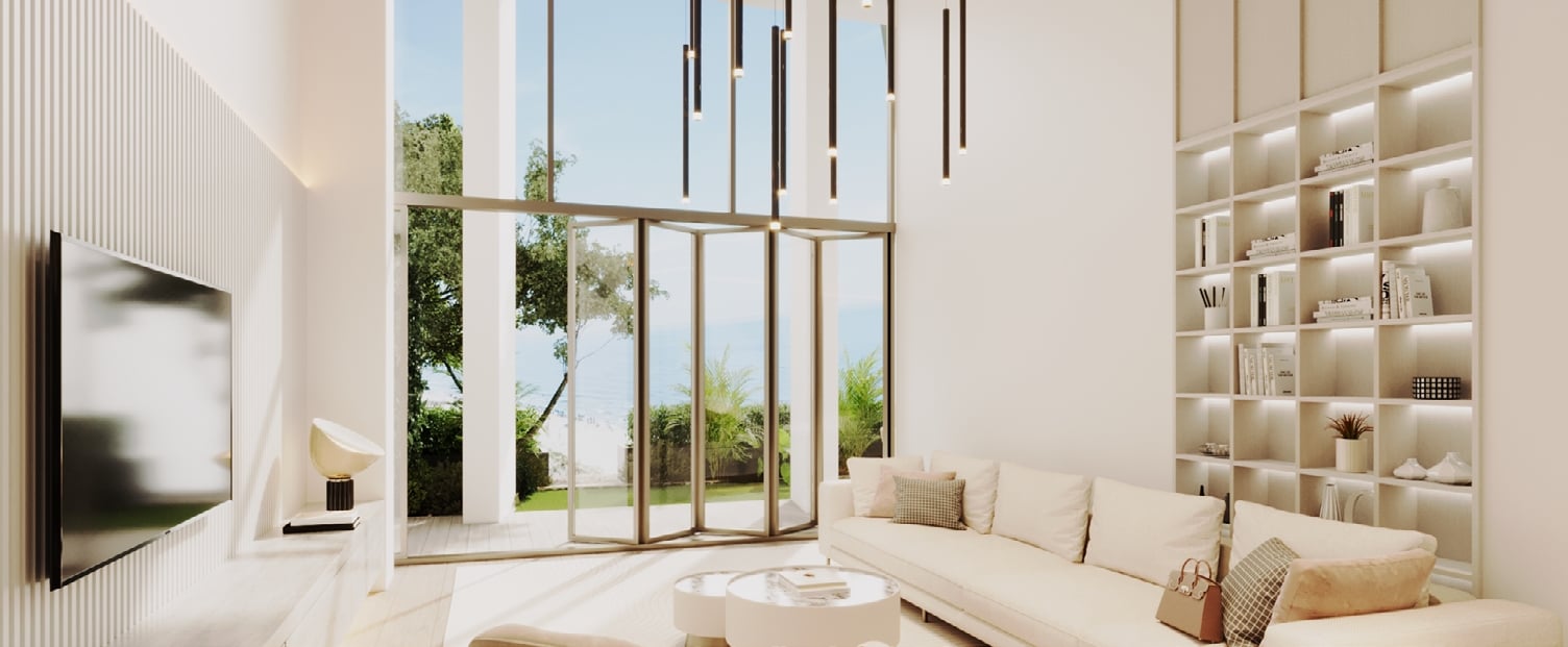 Nasim Lofts at Bay Residence by RAK Properties, image 2 of 5. Render supplied by developer.