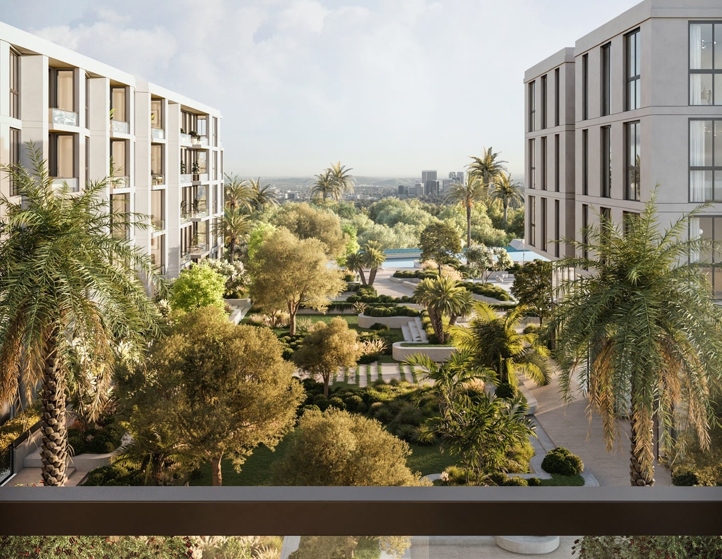 Terrazzo Residences by Taraf, image 1 of 12. Render supplied by developer.