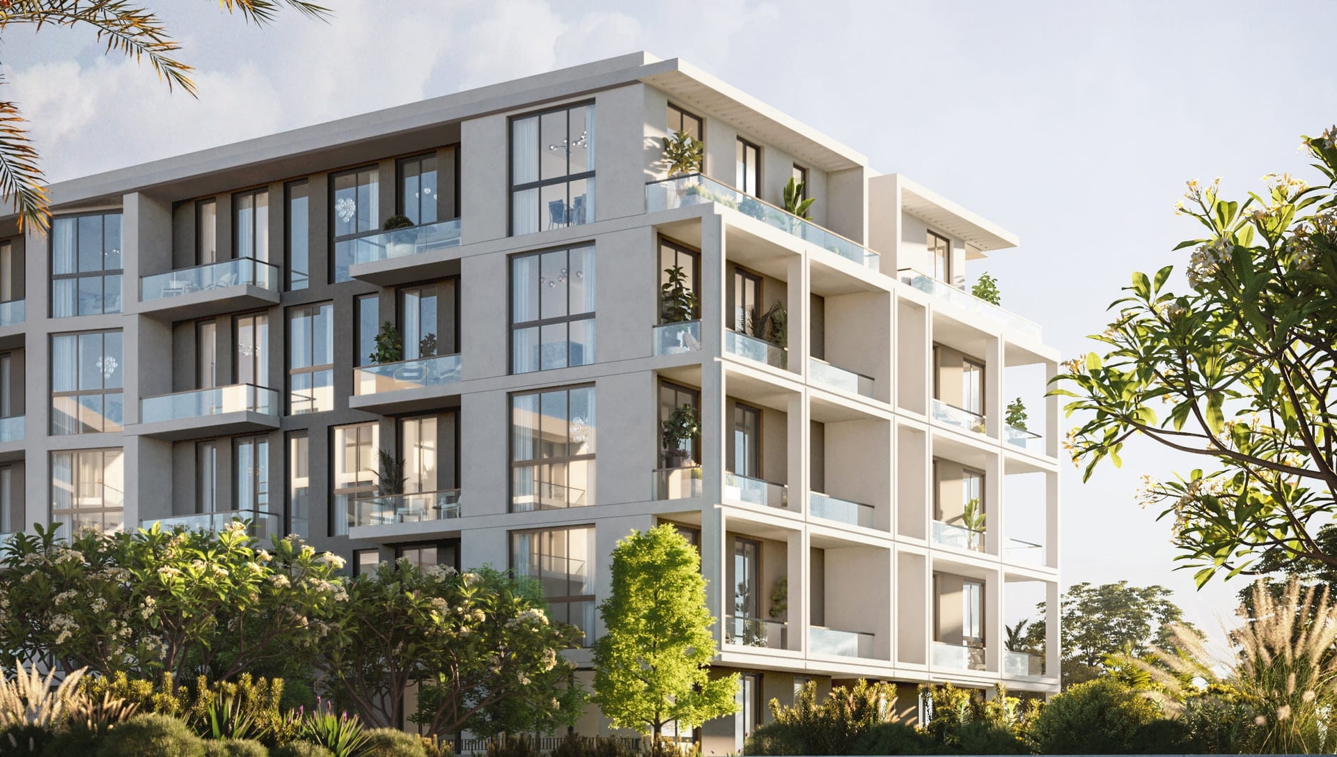 Terrazzo Residences by Taraf, JVC (Jumeirah Village Circle). Render supplied by developer.