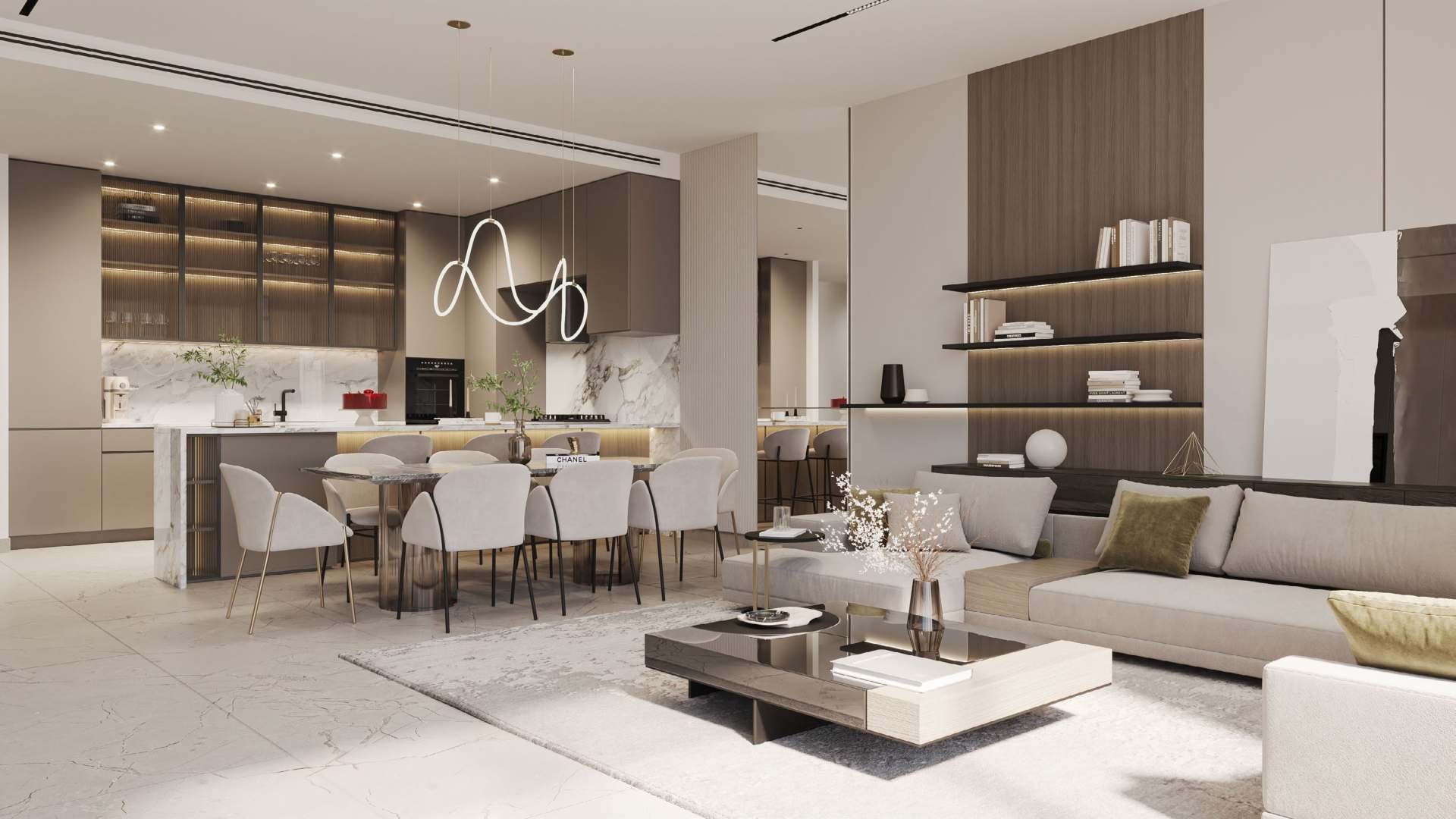 Reem Hills Apartments Phase 2 by Q Properties, image 7 of 15. Render supplied by developer.