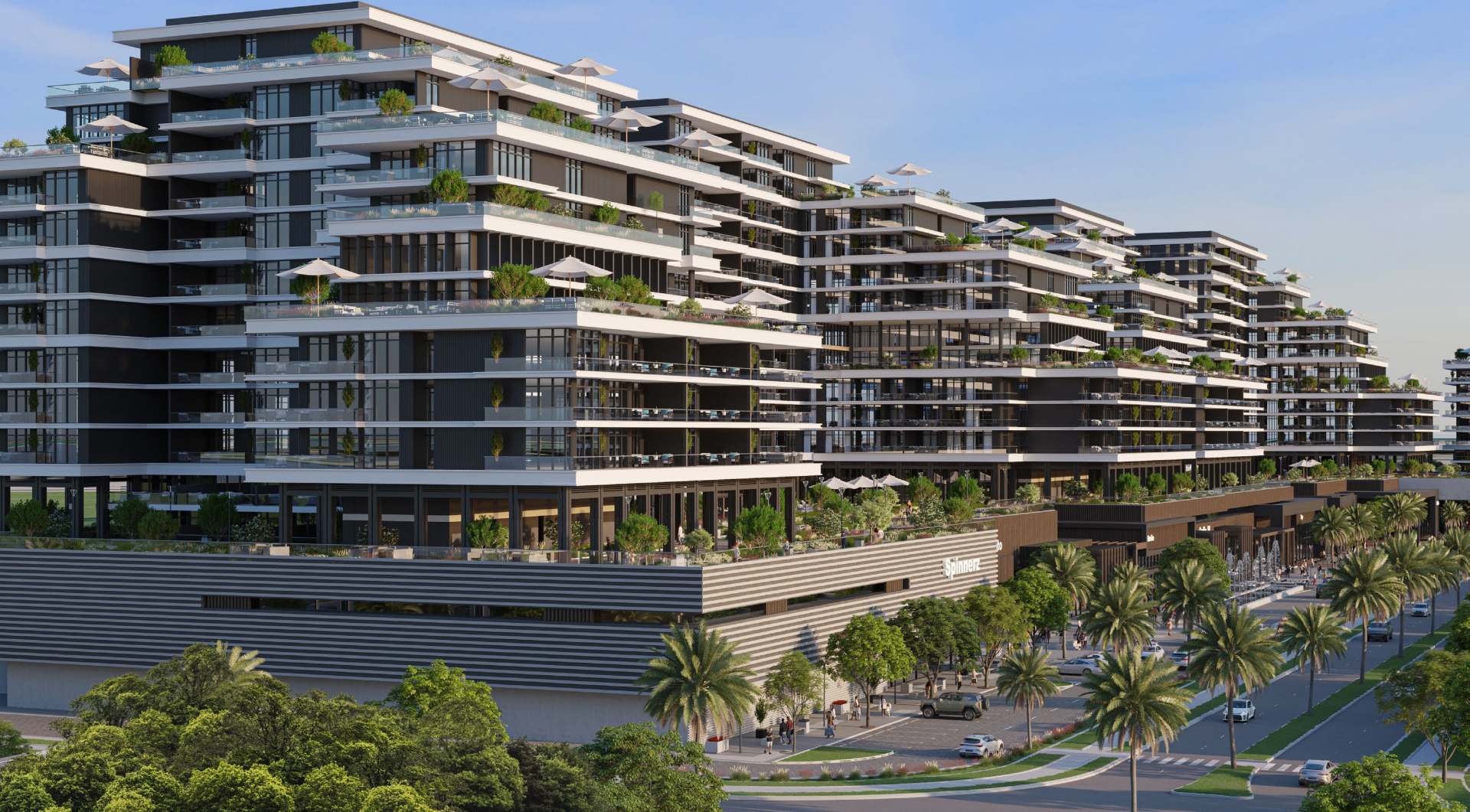 Reem Hills Apartments Phase 2 by Q Properties, Al Reem Island. Render supplied by developer.