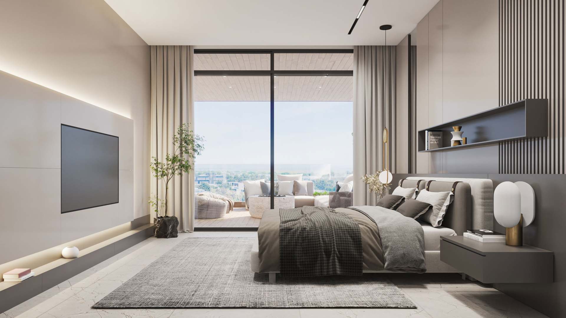 Reem Hills Apartments Phase 2 by Q Properties, image 11 of 15. Render supplied by developer.