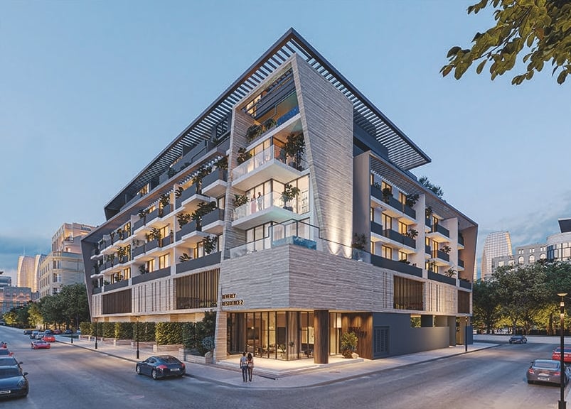 Beverly Residence 2 by HMB Homes, image 1 of 9. Render supplied by developer.