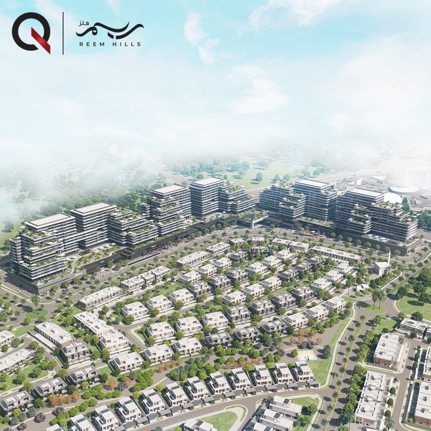 Reem Hills Apartments Phase 2 by Q Properties, image 5 of 15. Render supplied by developer.