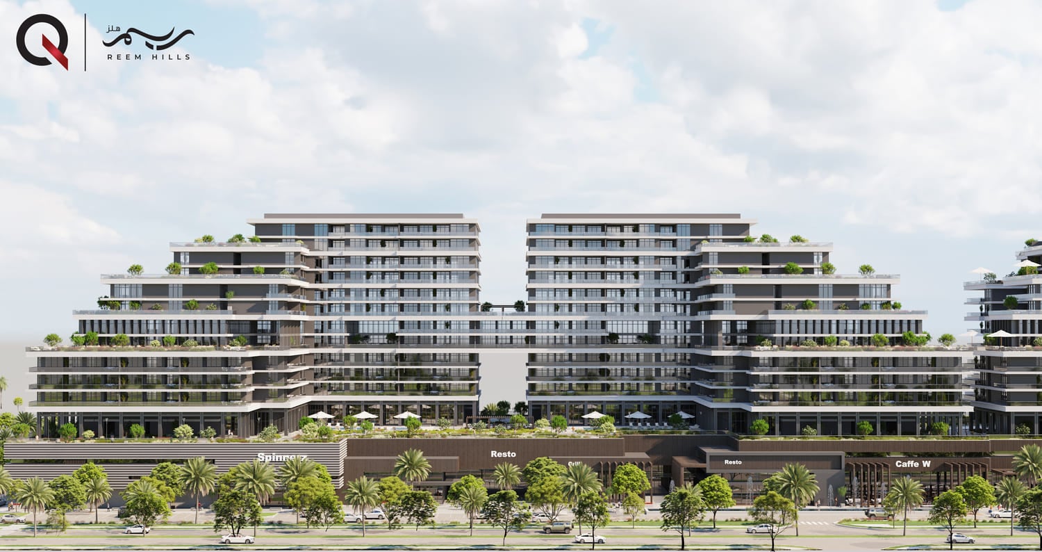 Reem Hills Apartments Phase 2 by Q Properties, image 6 of 15. Render supplied by developer.