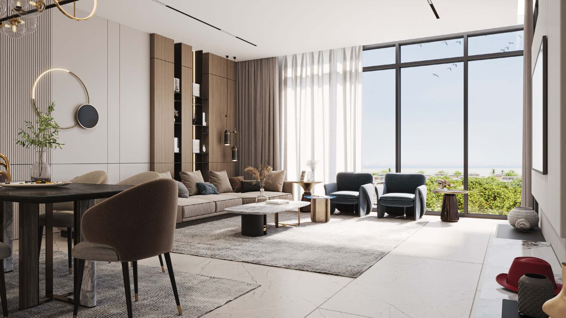 Reem Hills Apartments Phase 2 by Q Properties, image 14 of 15. Render supplied by developer.