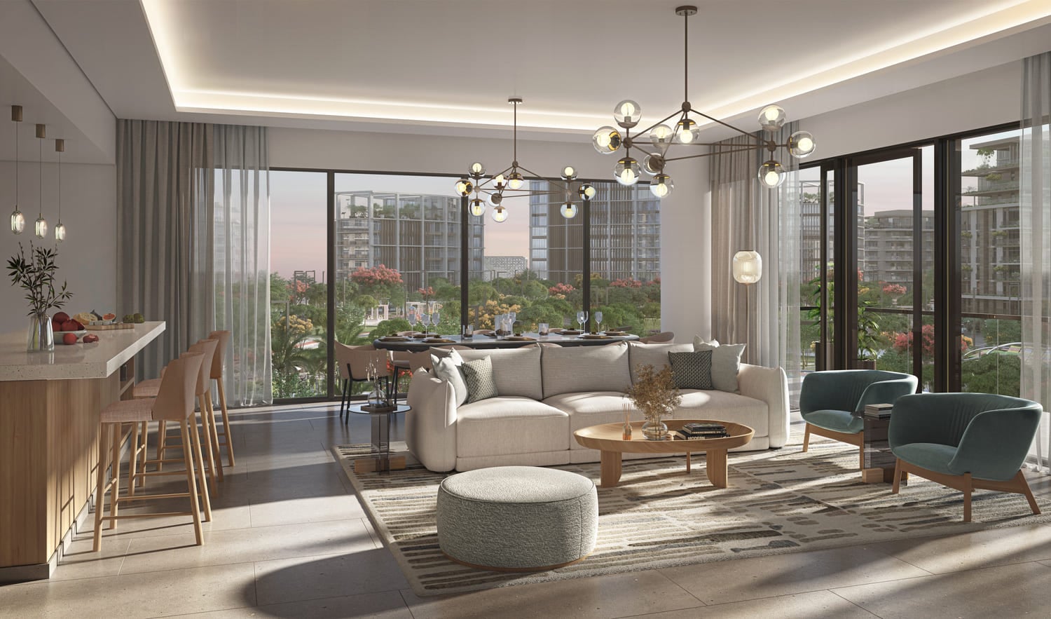 Thyme Central Park by Meraas, image 9 of 13. Render supplied by developer.