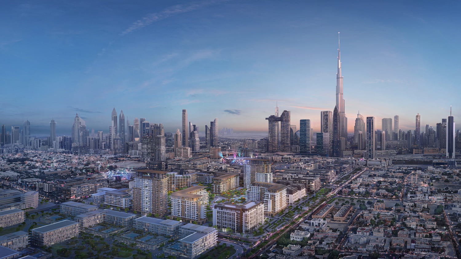 Thyme Central Park by Meraas, image 1 of 13. Render supplied by developer.
