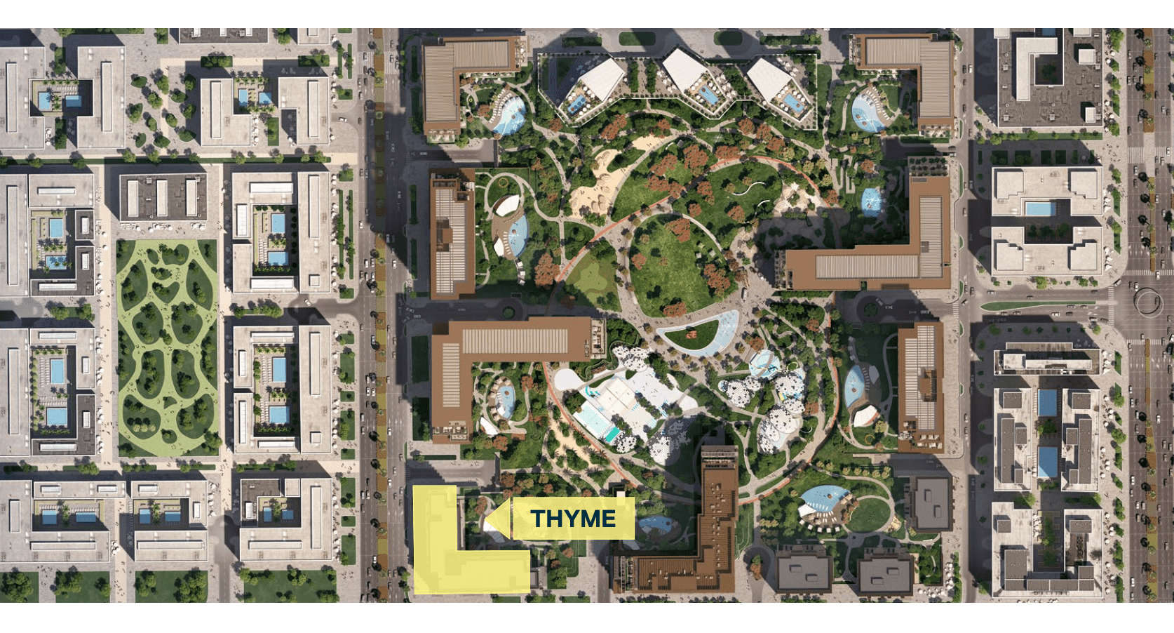 Thyme Central Park by Meraas, image 12 of 13. Render supplied by developer.