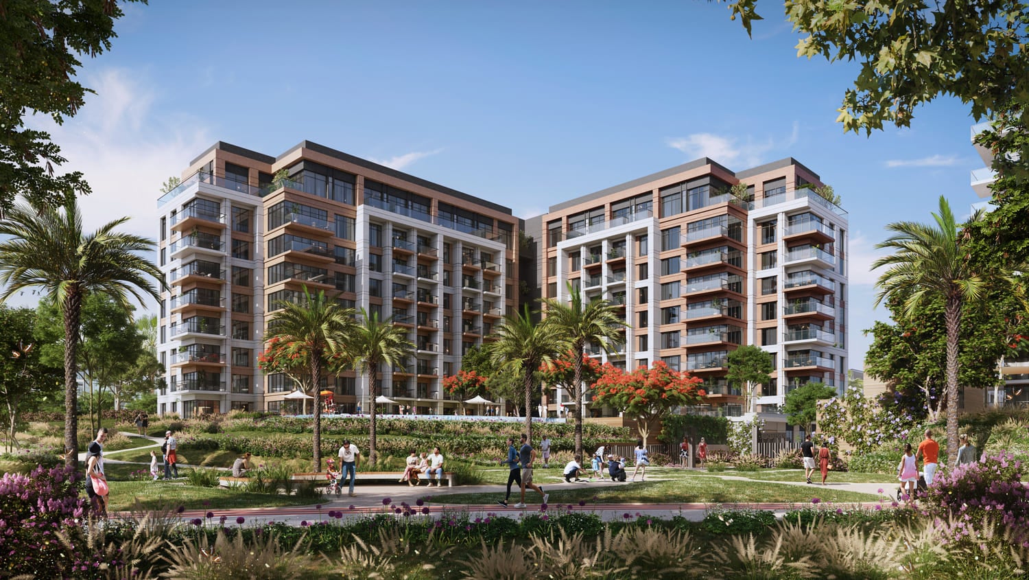 Thyme Central Park by Meraas, image 4 of 13. Render supplied by developer.