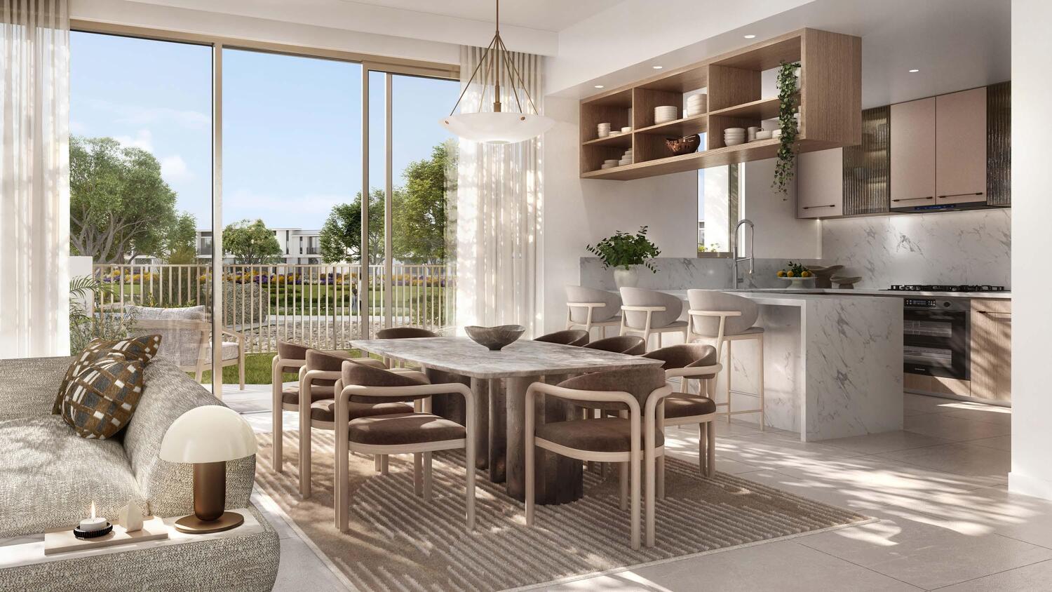Vindera at The Valley by Emaar, image 5 of 7. Render supplied by developer.