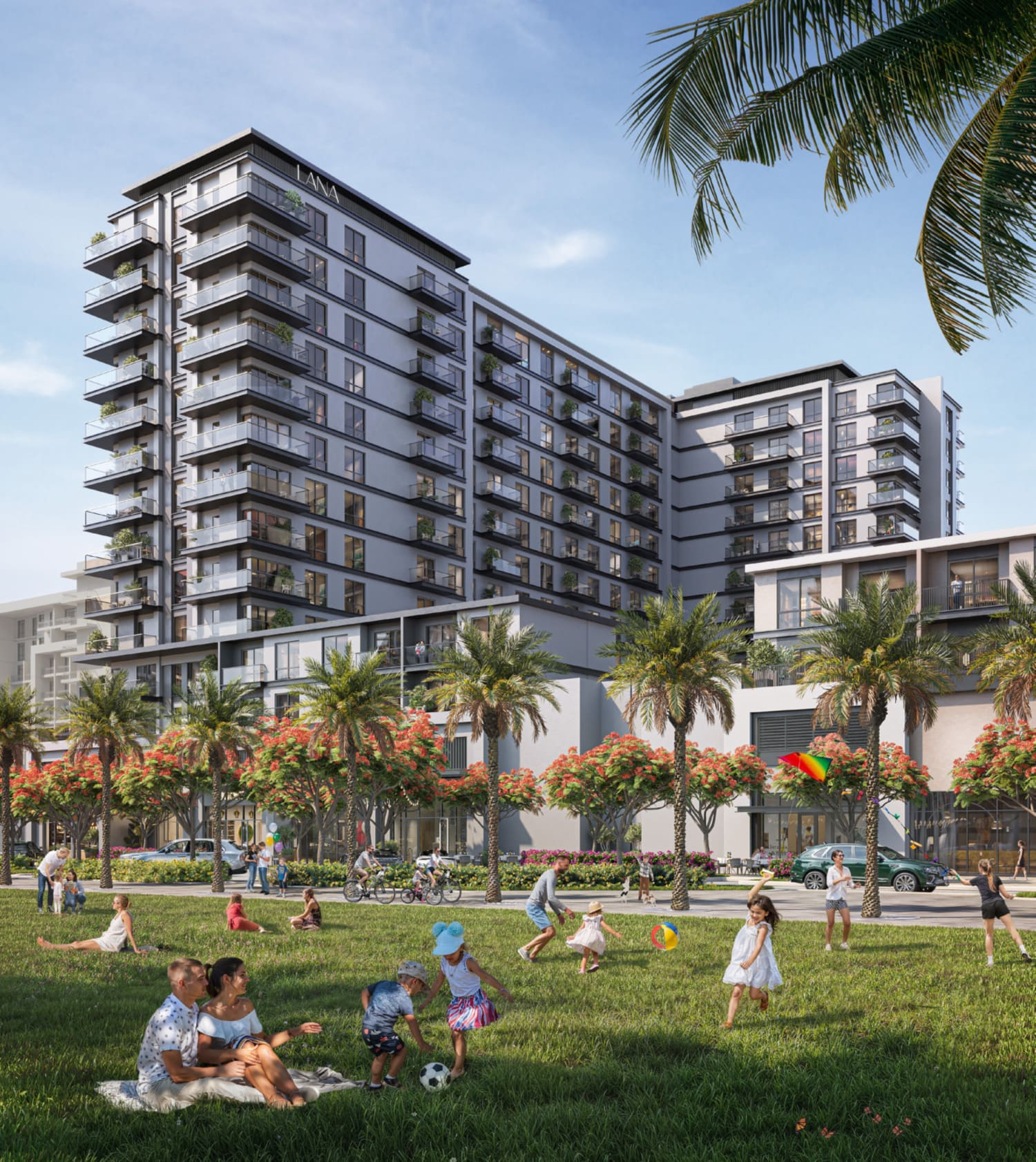 Lana on the Park by Nshama, image 1 of 11. Render supplied by developer.