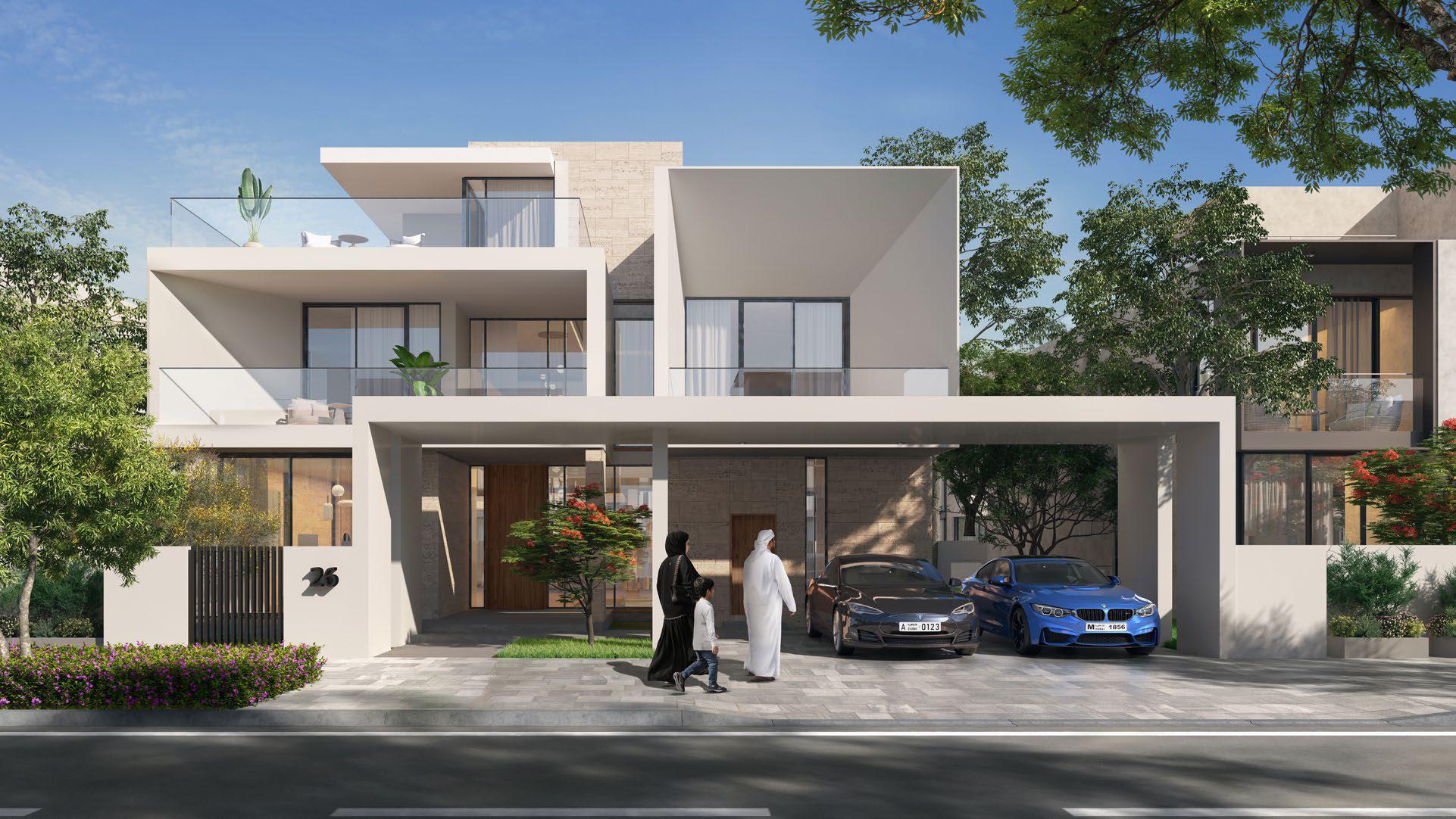 Address Villas Hillcrest by Emaar, image 3 of 9. Render supplied by developer.