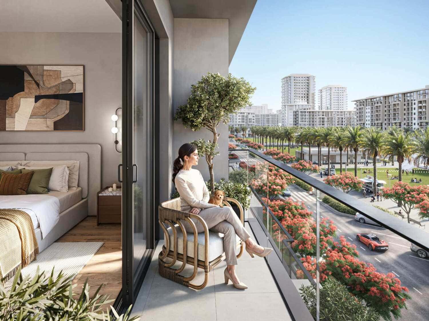 Lana on the Park by Nshama, image 8 of 11. Render supplied by developer.