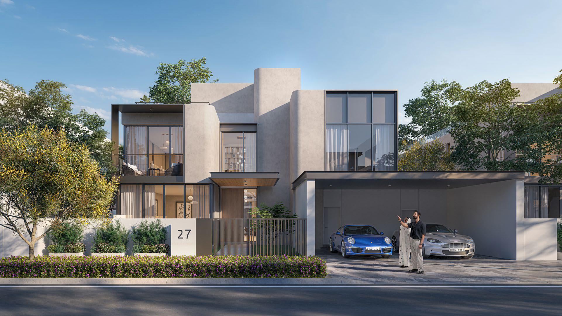 Address Villas Hillcrest by Emaar, image 5 of 9. Render supplied by developer.