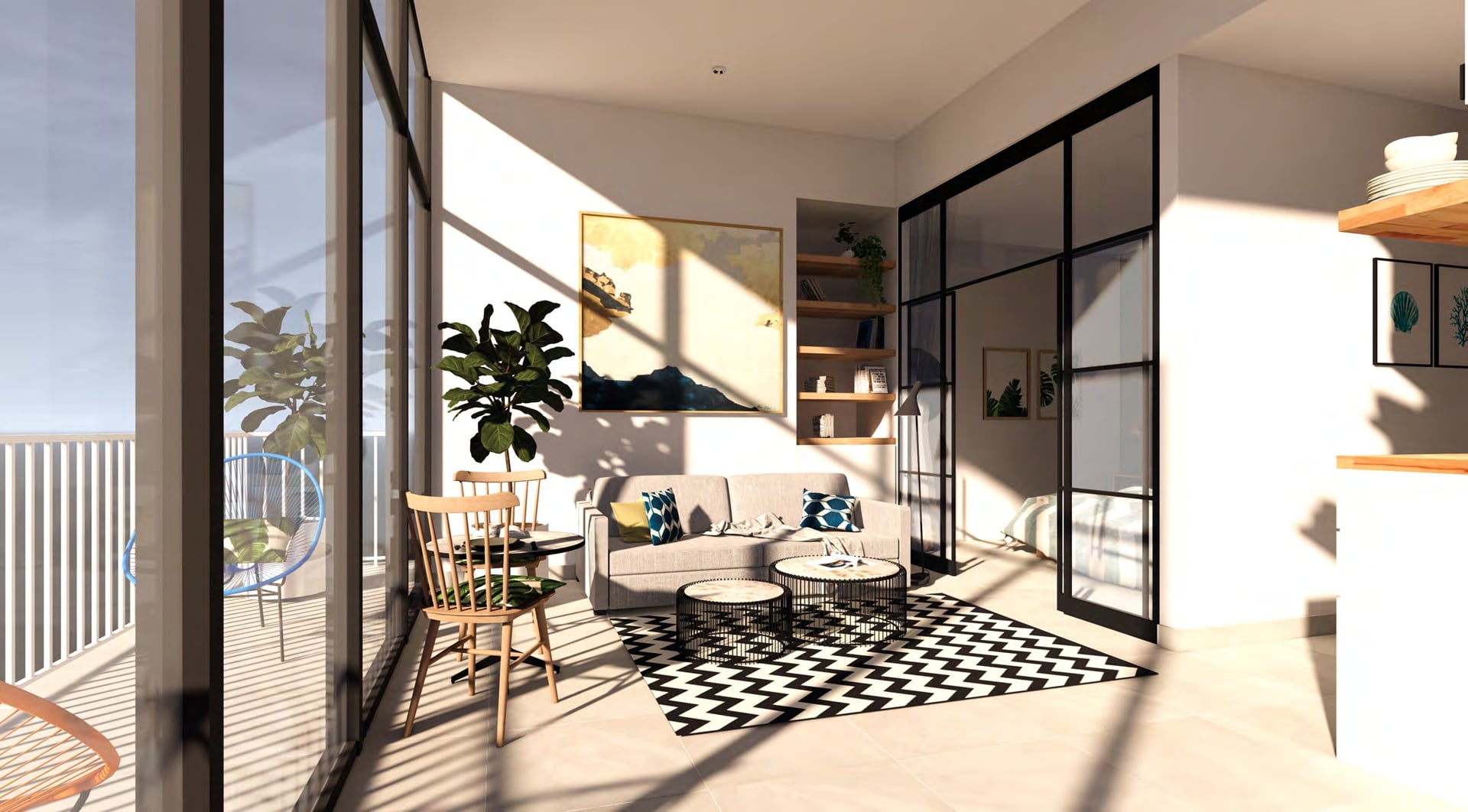 The Community Motor City by AQUA Developments, image 6 of 7. Render supplied by developer.