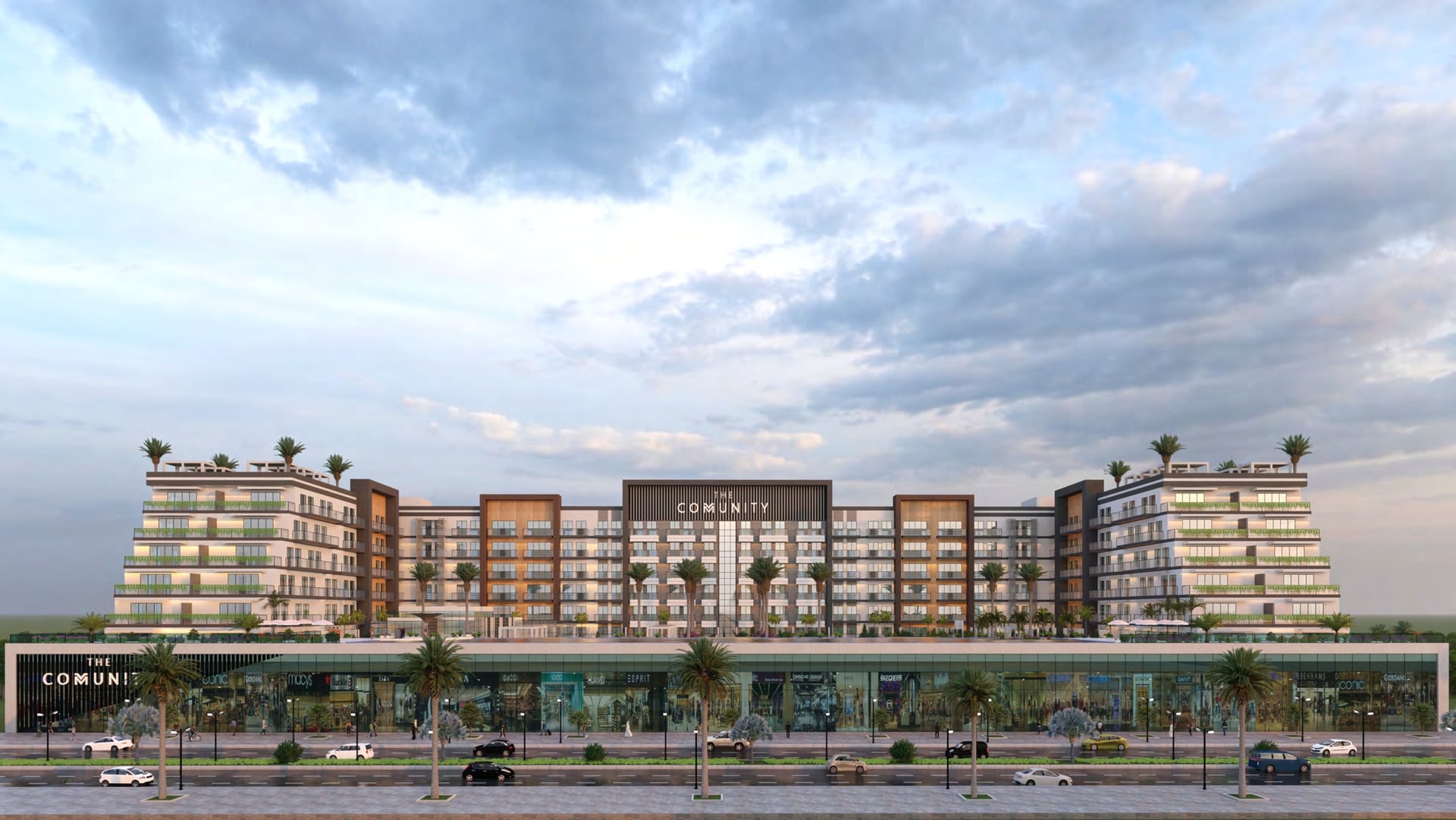The Community Motor City by AQUA Developments, image 3 of 7. Render supplied by developer.