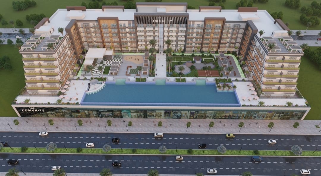 The Community Motor City by AQUA Developments, image 4 of 7. Render supplied by developer.