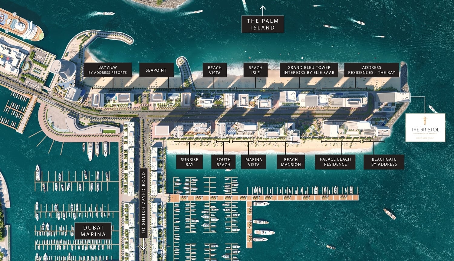 The Bristol by Emaar, image 6 of 6. Render supplied by developer.