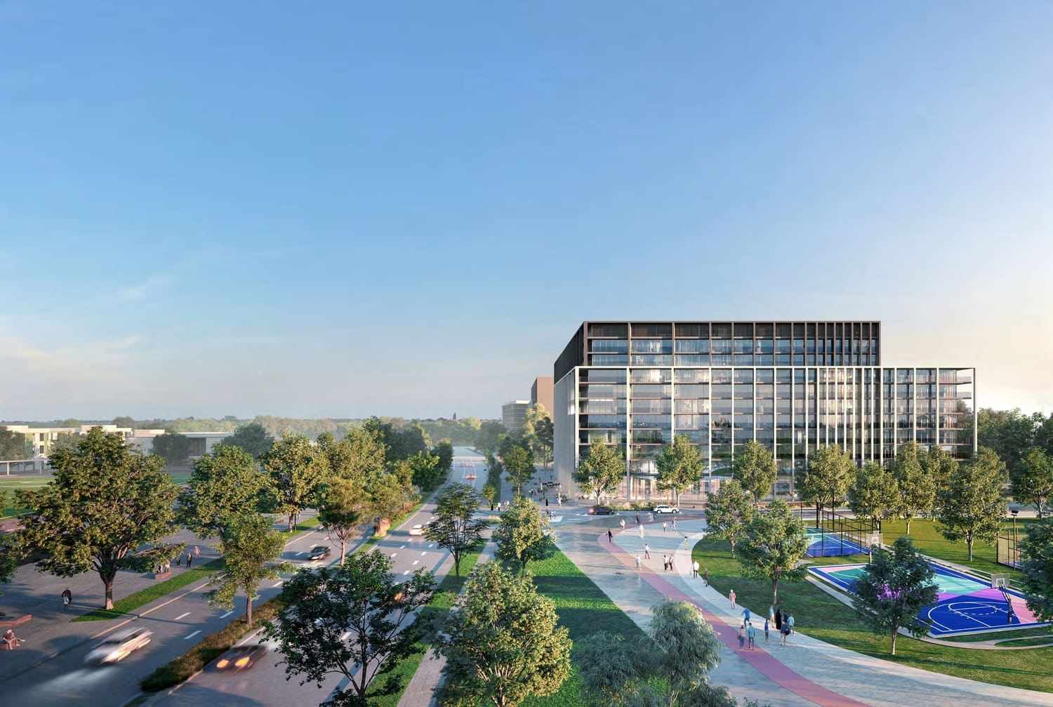 Nesba 2 Aljada by ARADA, image 2 of 6. Render supplied by developer.