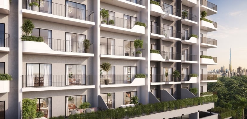 Weybridge Gardens by LEOS Developments, image 2 of 10. Render supplied by developer.