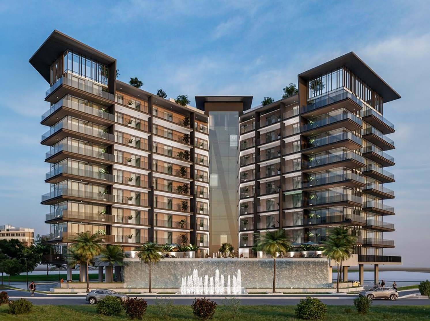 Floarea Residence by Mashriq Elite Developments, Al Barsha. Render supplied by developer.