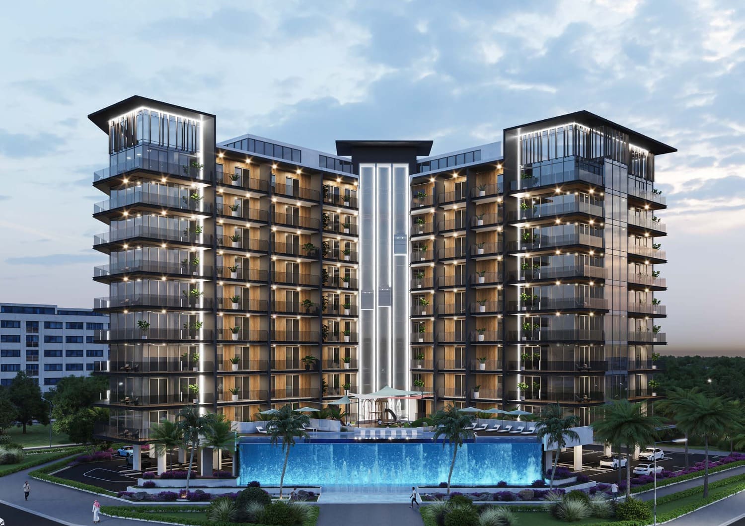 Floarea Residence by Mashriq Elite Developments, image 4 of 21. Render supplied by developer.