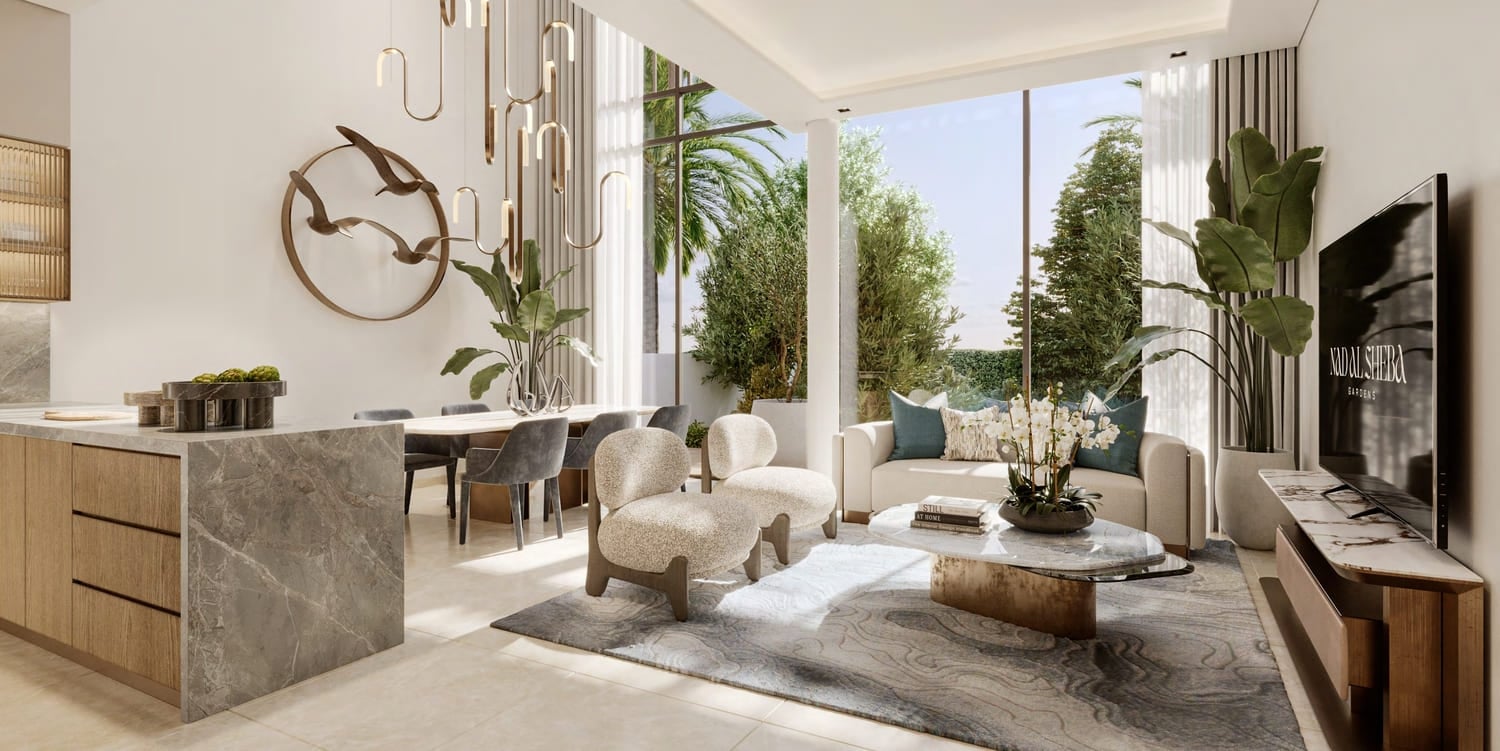 Nad Al Sheba Gardens Phase 7 by Meraas, image 10 of 20. Render supplied by developer.